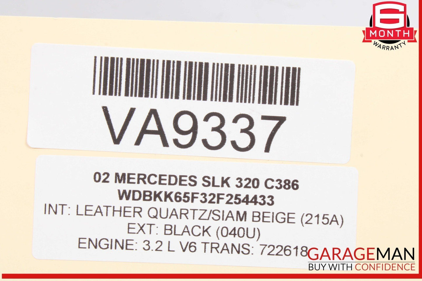 97-04 Mercedes R170 SLK320 Front Right & Left Side Door Sound Speaker Set OEM