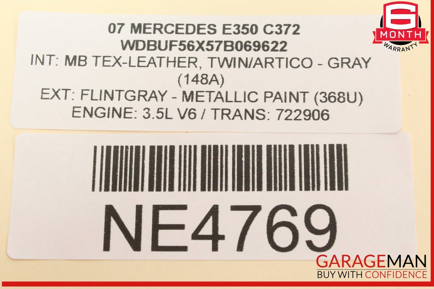 07-09 Mercedes W211 E350 Rear Left & Right Side Door Audio Sound Speakers OEM