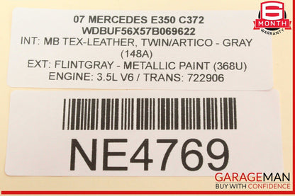 07-09 Mercedes W211 E350 Rear Left & Right Side Door Audio Sound Speakers OEM