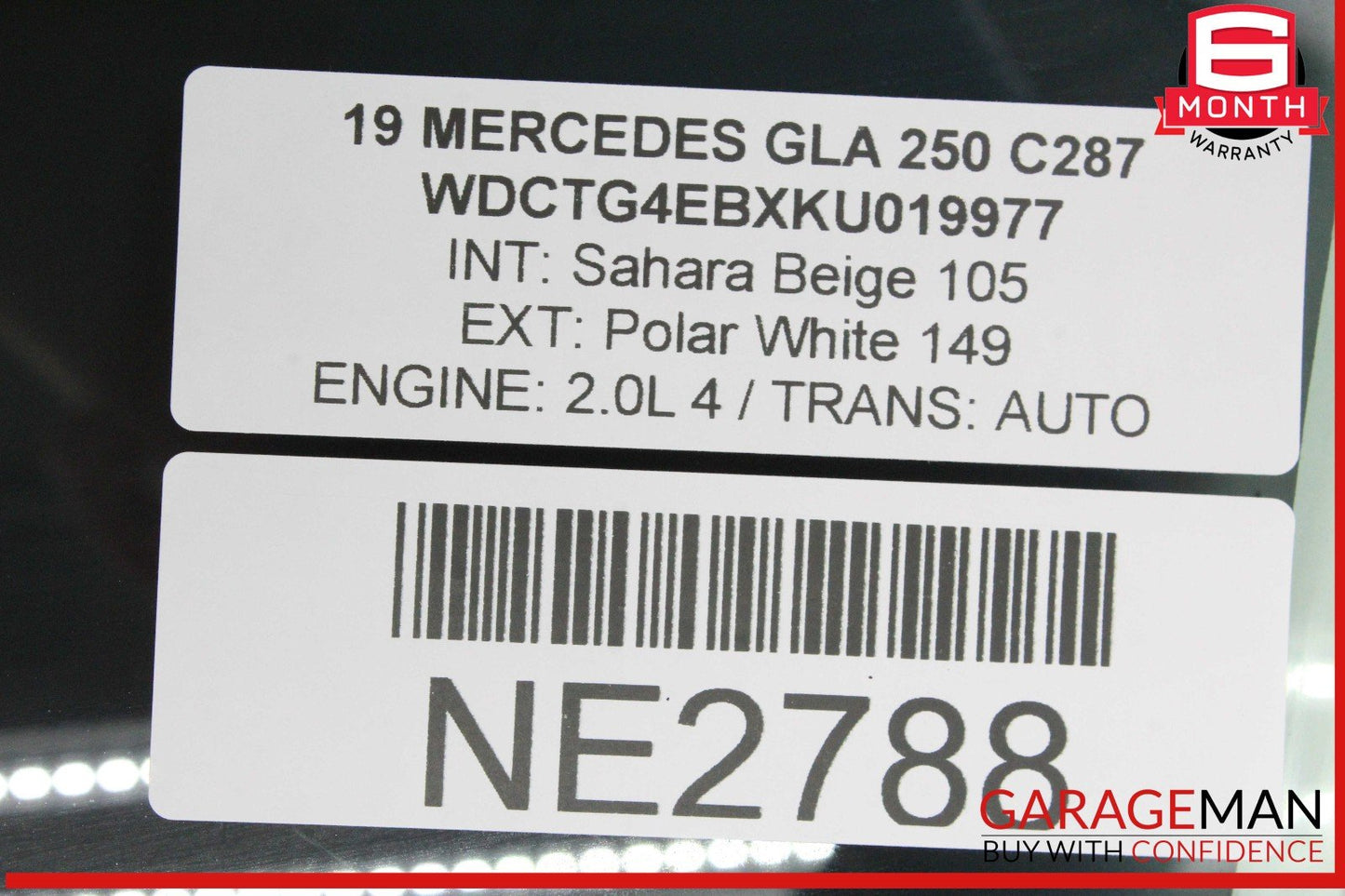 15-20 Mercedes X156 GLA250 GLA45 AMG Front Left Side Door Window Glass OEM