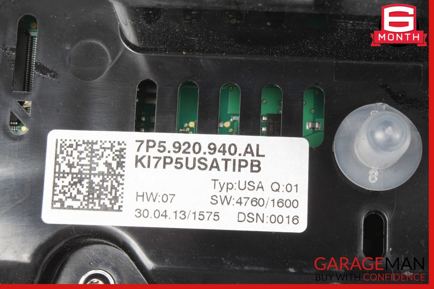 11-17 PORSCHE CAYENNE 958 SPEEDOMETER INSTRUMENT CLUSTER 7P5920940AL