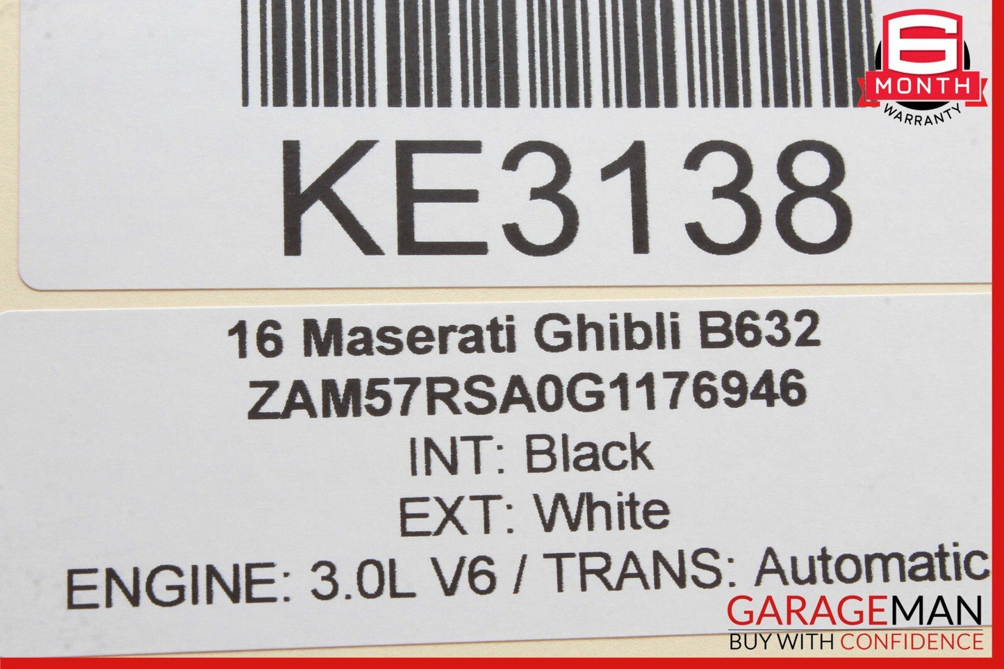 14-17 Maserati Ghibli Radio GPS Navigation Info Display Touchscreen Monitor