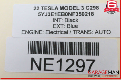 17-23 Tesla Model 3 Rear Center Third 3rd Brake Light Stop Lamp 107740500H OEM