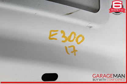 17-20 Mercedes W213 E300 Rear Trunk Lid Deck Shell Panel Cover OEM