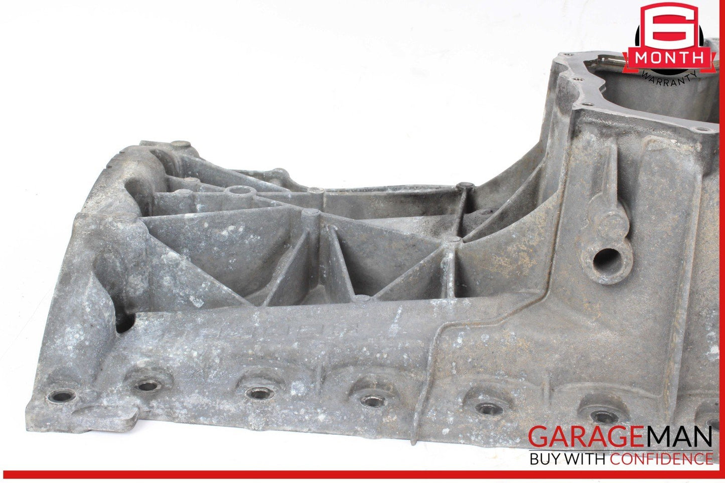 11-14 Porsche Cayenne 958 4.8L V8 Engine Upper Oil Pan 94810717111 OEM