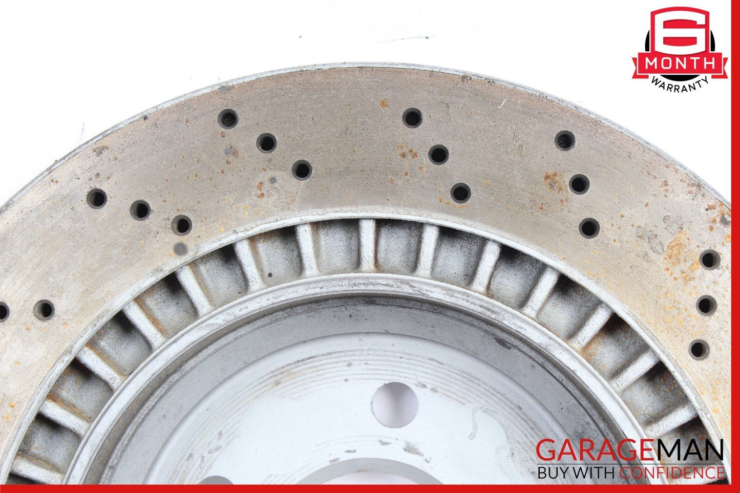 07-12 Mercedes R230 SL550 Rear Right & Left Side Brake Rotors Disc Set of 2 Pc