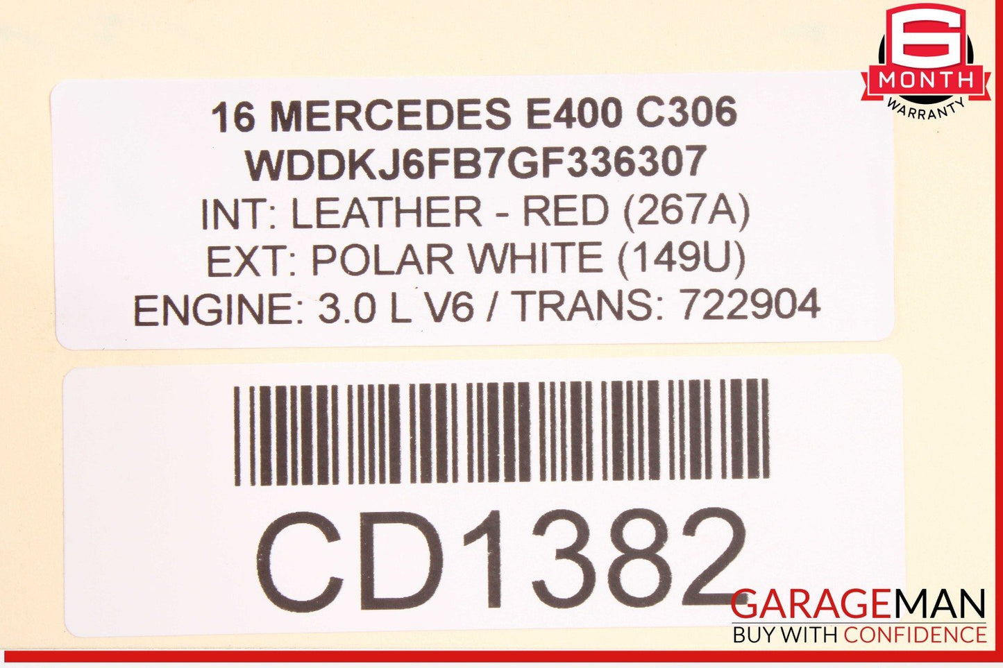 14-17 Mercedes W212 E400 CLS400 7G-Tronic Automatic Transmission 722.904 RWD OEM