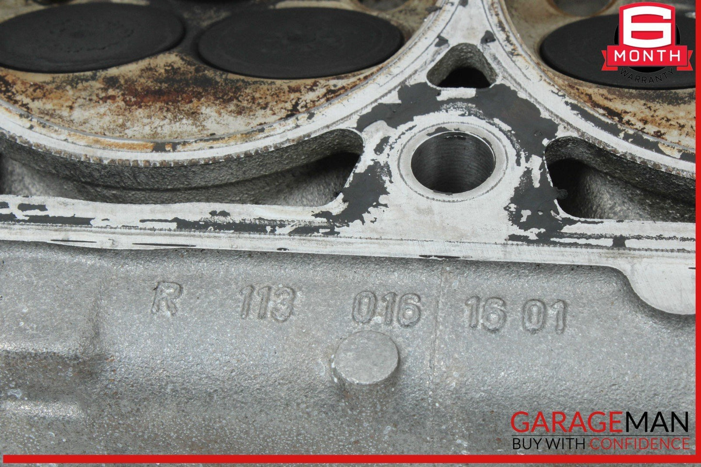 00-06 Mercedes R230 SL500 CL500 Left Driver Side Cylinder Head 1130161601 OEM