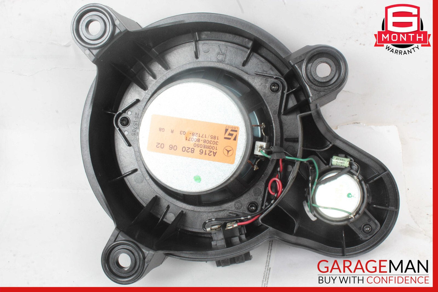 07-14 Mercedes W216 CL550 CL63 Rear Right & Left Door Tweeter Speaker Set of 2