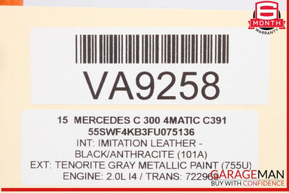 15-22 Mercedes W205 C300 GLC43 Front Left and Right Side Door Sound Speaker OEM