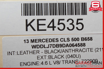 10-18 Mercedes W218 CLS500 Front Right Absorber Bumper Reinforcement Bracket OEM