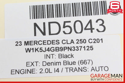 18-24 Mercedes W118 CLA250 Front Left Side Steering Wheel w/ Paddle Shifters OEM