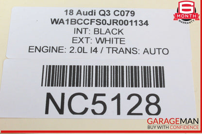 15-18 Audi Q3 Rear Subwoofer Sub Woofer Speaker Bass Box 8U0035382 OEM