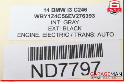 14-21 BMW i3 I01 Hybrid Front Left Side Fender Mount Support Bracket Carrier