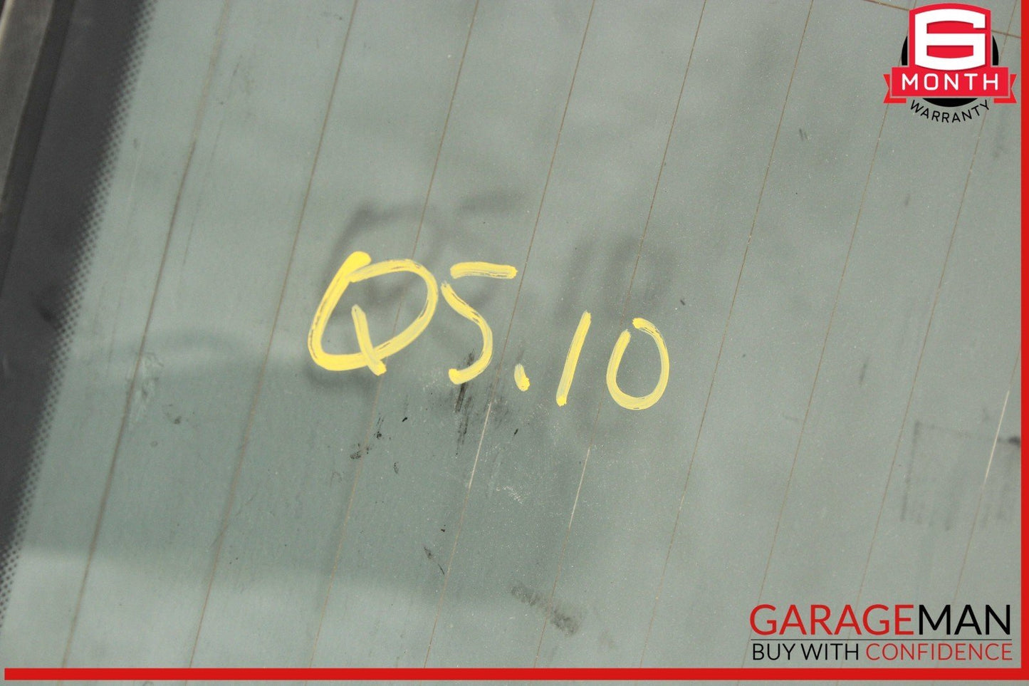 09-17 Audi Q5 SQ5 Rear Windshield Window Glass OEM