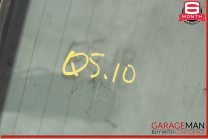 09-17 Audi Q5 SQ5 Rear Windshield Window Glass OEM