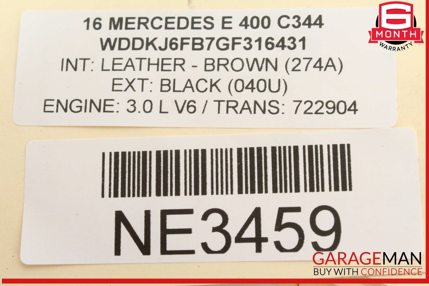 12-22 Mercedes W213 E400 GLC43 AMG CLS400 Engine Intercooler Radiator OEM