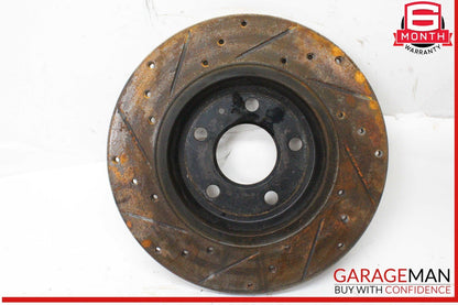 09-16 Audi A4 Rear Left and Rear Right Side Brake Disc Rotor Set OEM