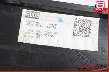 12-18 MERCEDES W242 W246 B250 RIGHT SIDE REAR VIEW DOOR MIRROR