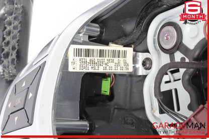 12-16 Mercedes R172 SLK250 SLK300 Steering Wheel w/ Paddle Shifters Black OEM