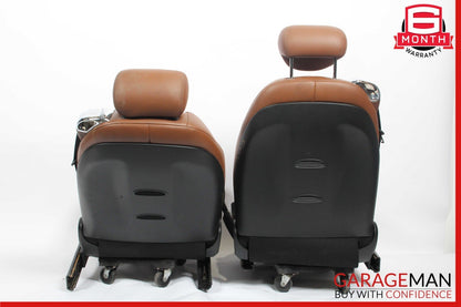 08-14 Mercedes W216 CL63 AMG Complete Front Seat Seats Cushion Assembly Brown