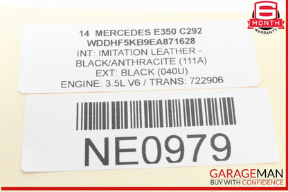08-18 Mercedes W212 E350 Front Left and Right Side Door Audio Speaker OEM