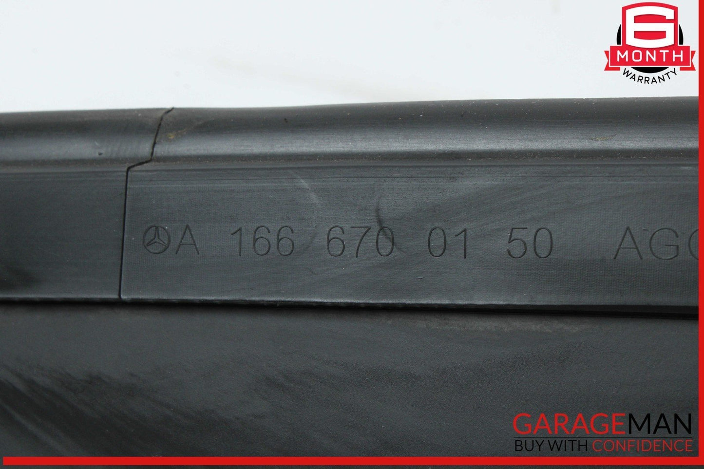 13-19 Mercedes X166 GL450 GLS550 Rear Left Side Quarter Window Glass Trim Assy