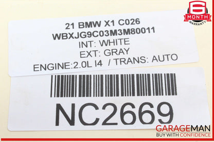 20-24 BMW X1 Power Gear Steering Rack 38242488 OEM