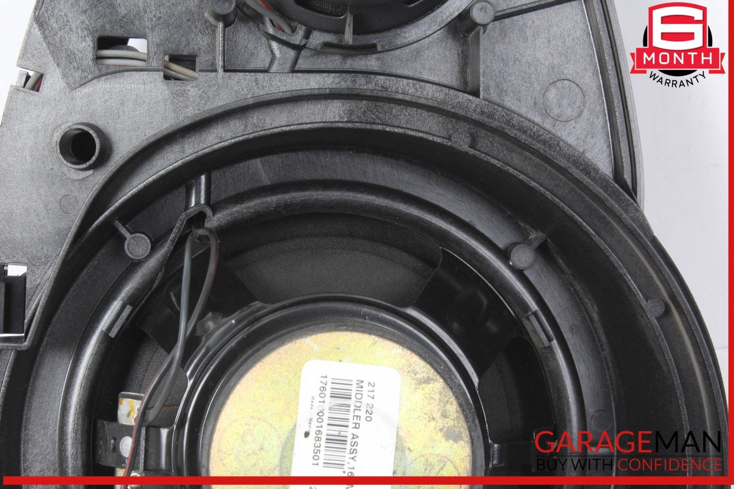 03-08 Mercedes R230 SL500 SL55 Left & Right Side Door Audio Speakers Set Bose