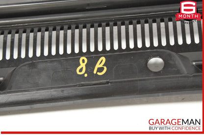03-12 Bentley Continental GTC Front Windshield Cowl Vent Molding Trim OEM