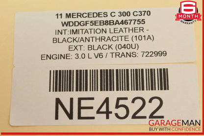 08-14 Mercedes W204 C300 Front Right & Left Side Door Sound Speaker Set of 2 Pc