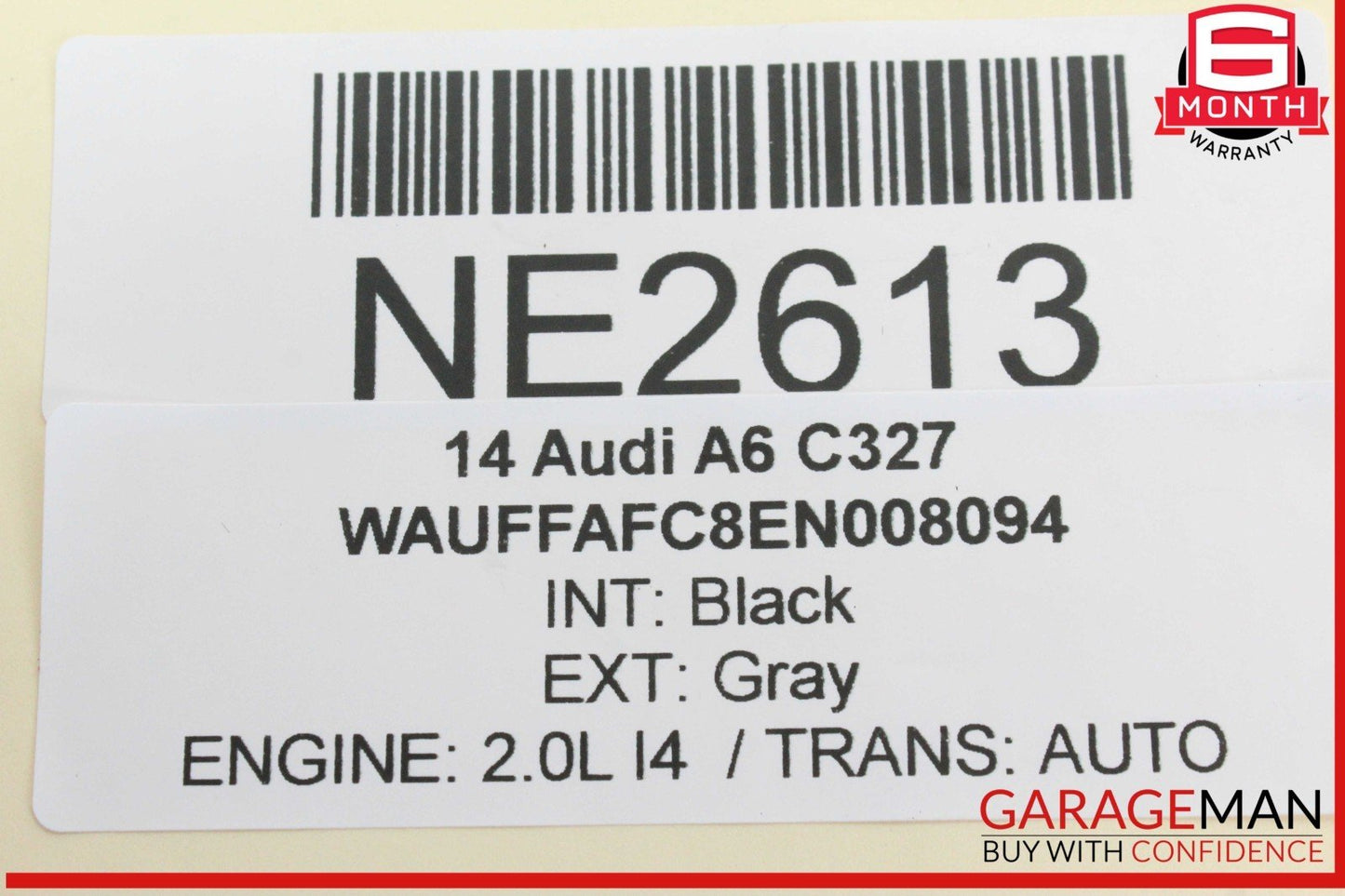 12-18 Audi A6 A7 Front Left Driver Side Steering Wheel Black 4G0419091M OEM