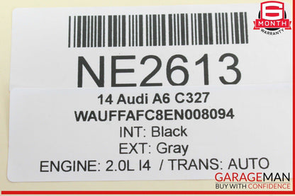 12-18 Audi A6 A7 Front Left Driver Side Steering Wheel Black 4G0419091M OEM