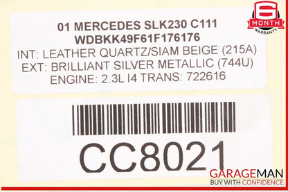 97-04 Mercedes R170 SLK230 SLK320 AC A/C Cooling Air Conditioning Condenser OEM