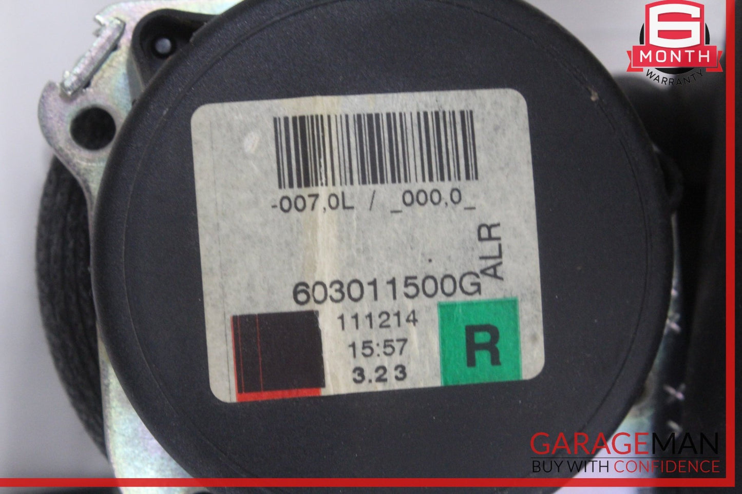 2010-2016 Land Rover LR4 SUV Right Rear 2nd Row Seat Belt 603011500G Genuine