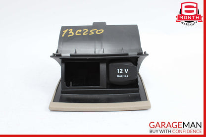 08-17 Mercedes W204 C250 E350 Center Console Ashtray Ash Tray Rear OEM