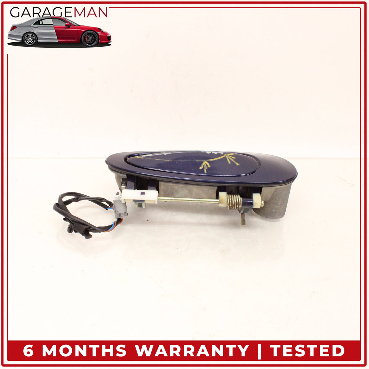 1997-2005 Porsche 911 Carrera Front Right Exterior Door Handle Blue Metallic OEM