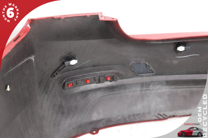 2012-2018 BMW 320i 328i F30 Rear Bumper Cover Panel Assembly Red 8056497 OEM