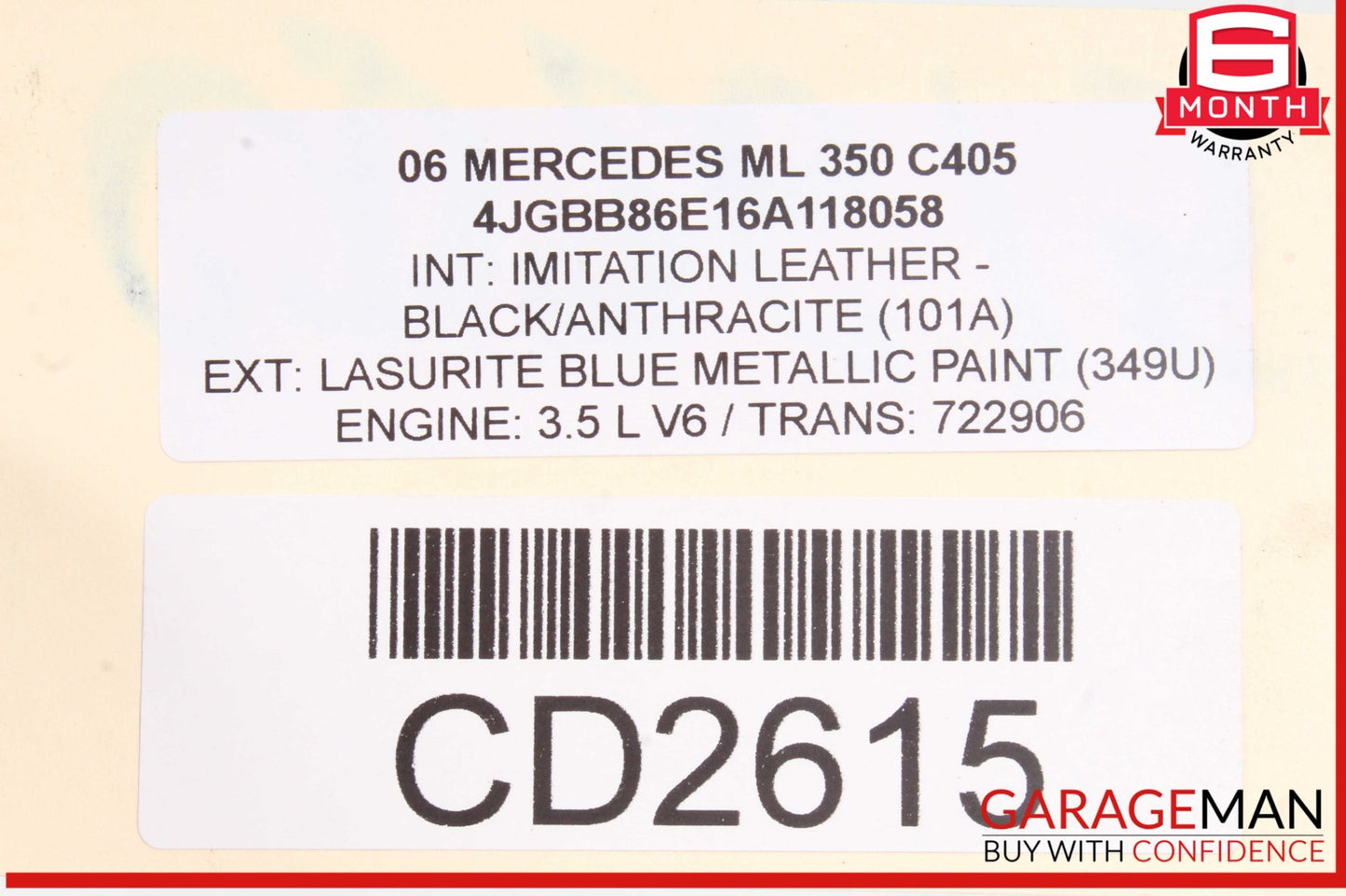 2006-2013 Mercedes-Benz ML350 Engine Cooling Radiator AC Air A/C Condenser