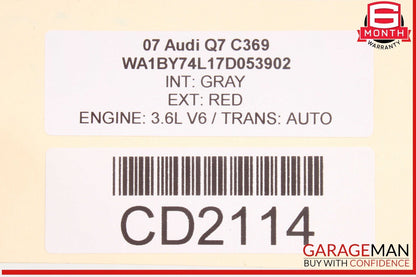 07-10 Audi Q7 3.6L Transmission Transfer Case Gear Box OEM