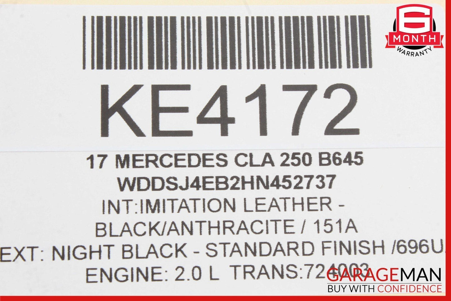 14-18 Mercedes W117 CL250 Rear Right Passenger Spindle Knuckle Hub Bearing OEM