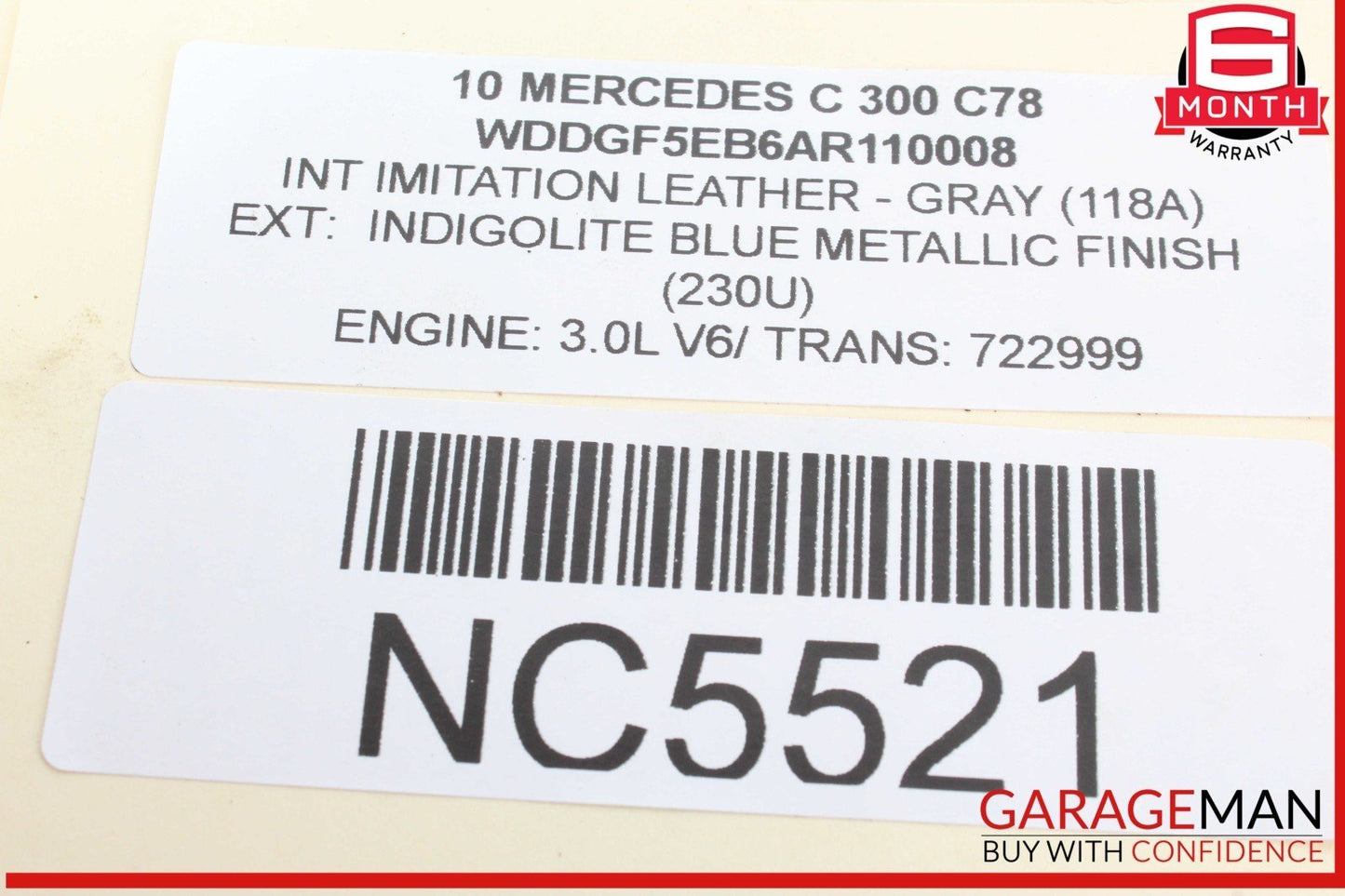 05-13 Mercedes W204 C300 GLK350 CLK350 Engine Cylinder Head Cover Left Side OEM