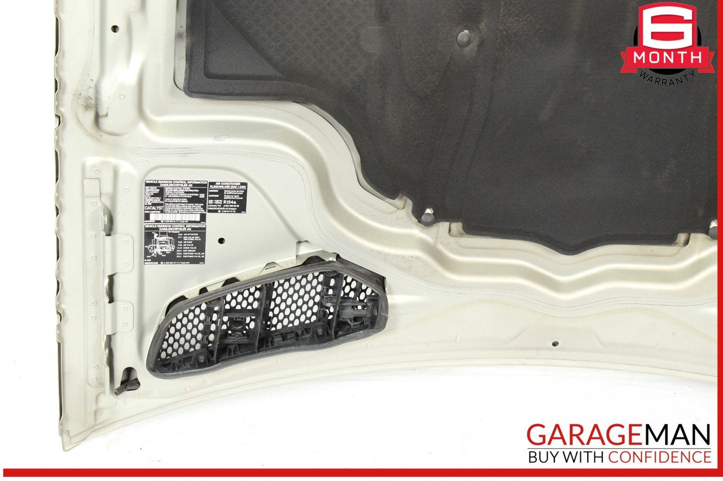 03-08 Mercedes R230 SL550 Front Hood Bonnet Cover Panel Assembly OEM