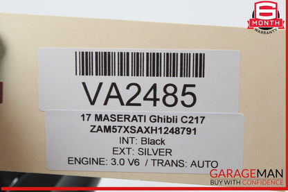 14-20 Maserati Ghibli M157 Quattroporte M156 Steering Wheel 670015388 OEM
