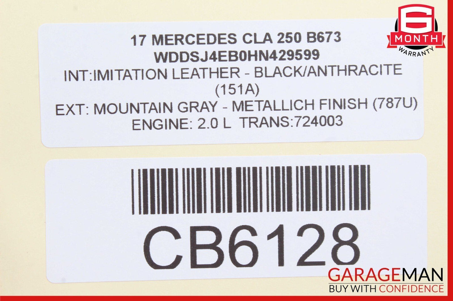 14-20 Mercedes W117 CLA250 Front Left Driver Side Door Lock Latch Actuator OEM