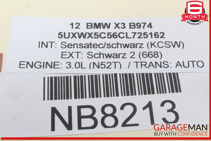 11-13 BMW X3 F25 Engine Camshaft Cam Shaft 13610513 OEM