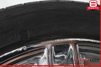 10-13 Mercedes W207 E350 E400 AMG 8.5 x 18 18'' Wheel Tire Rim Silver 2124013602