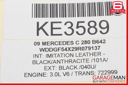 08-17 Mercedes W204 C300 E400 E550 Rear Trunk Lid Latch Lock Actuator OEM