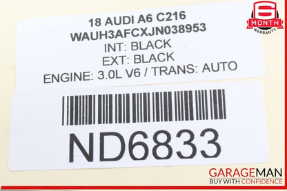 16-18 Audi A6 S6 Front Left Driver Side Head Light Headlight Lamp LED 4G0941033K