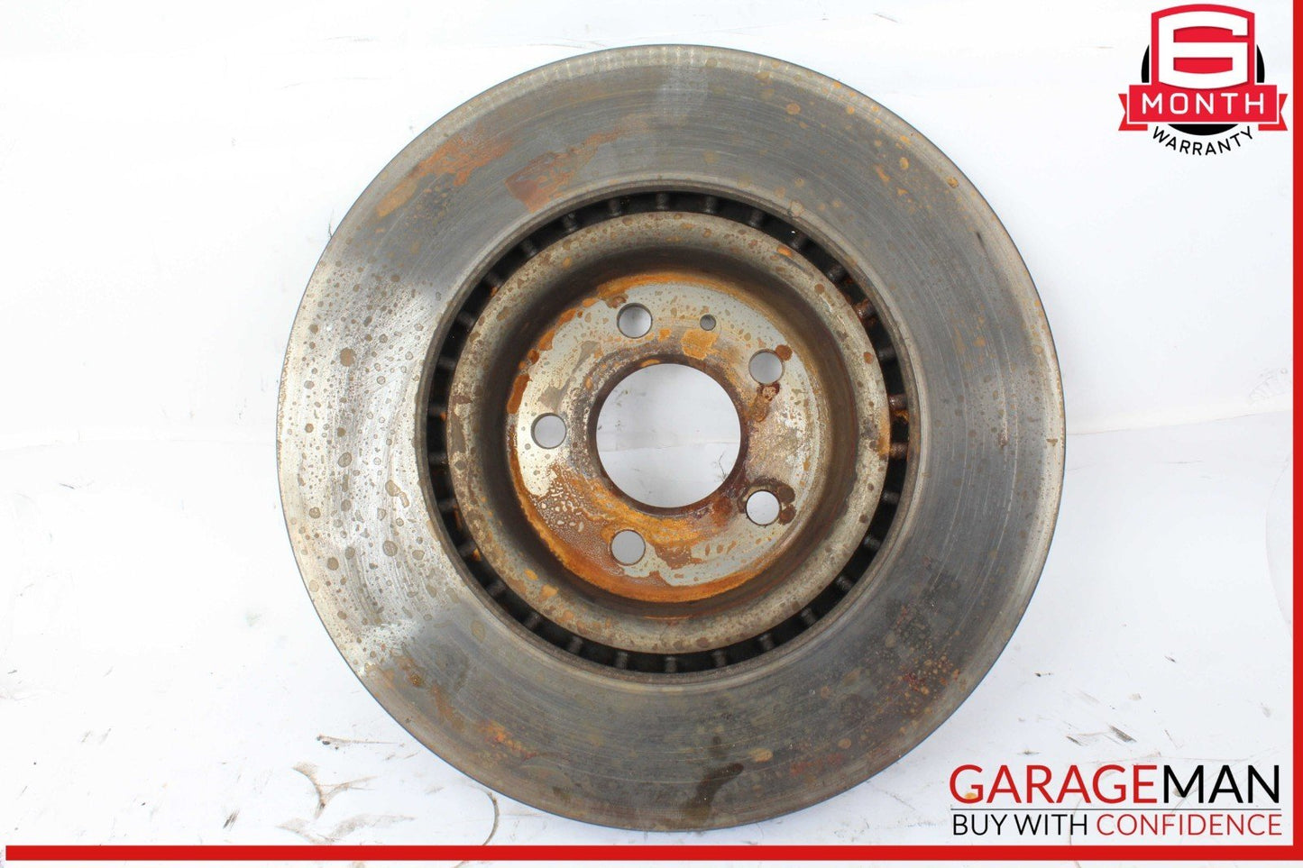 13-17 Audi Q5 Front Left and Front Right Side Brake Disc Rotor 4G0615301AF OEM